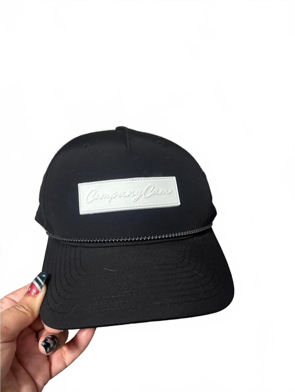 Richardson Model 555 Black Snapback Hat with CompanyCam Logo